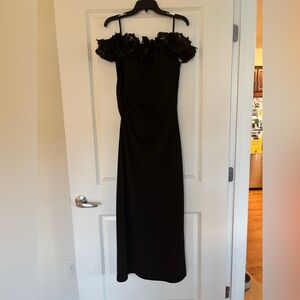 Black Off-Shoulder Dress